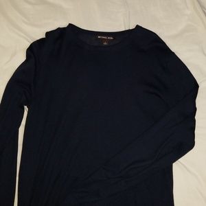 Michael Kors mens silk/cotton mix pullover.
